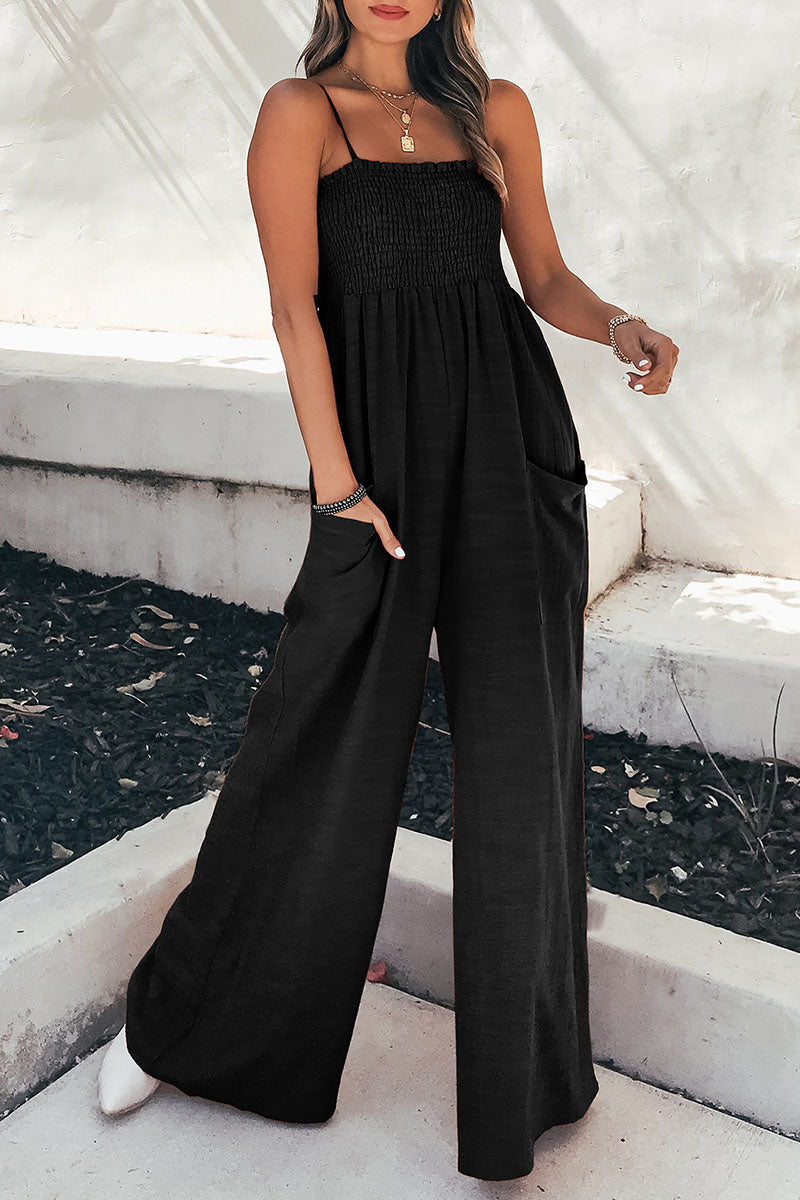 Rose Breathable jumpsuits - wedding guest jumpsuit - petite jumpsuit