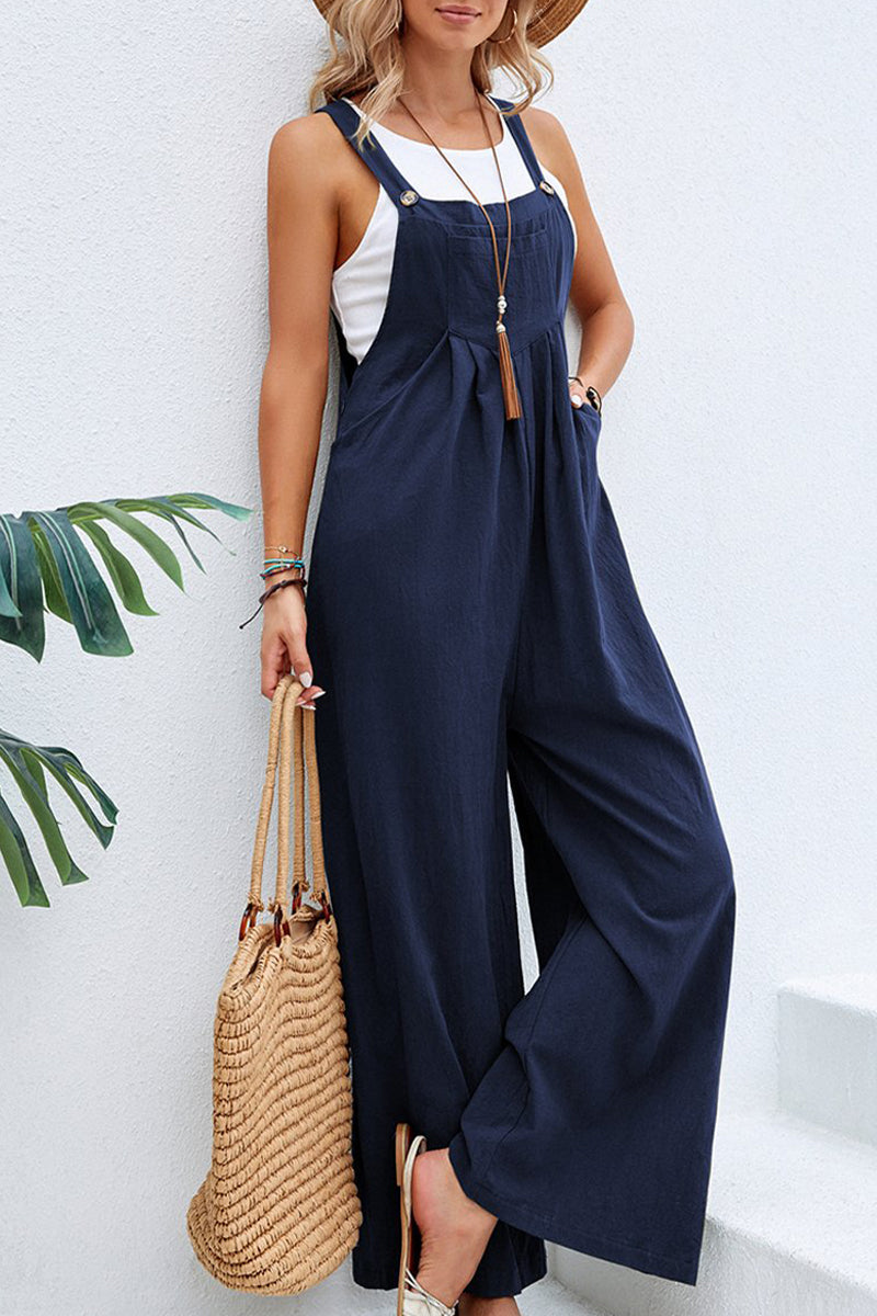 Leah Lightweight jumpsuits - wedding guest jumpsuit - petite jumpsuit