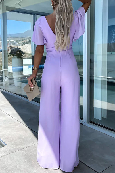 Zoey Lightweight jumpsuits - wedding guest jumpsuit - petite jumpsuit