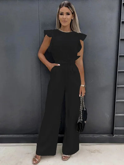 Anna Comfortable jumpsuits - wedding guest jumpsuit - petite jumpsuit