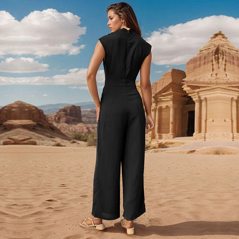 Paisley Breathable jumpsuits - wedding guest jumpsuit - petite jumpsuit