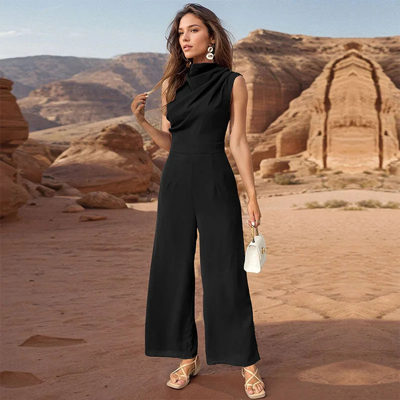 Paisley Breathable jumpsuits - wedding guest jumpsuit - petite jumpsuit