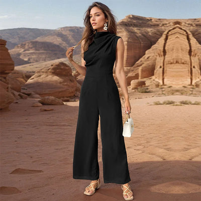 Paisley Breathable jumpsuits - wedding guest jumpsuit - petite jumpsuit