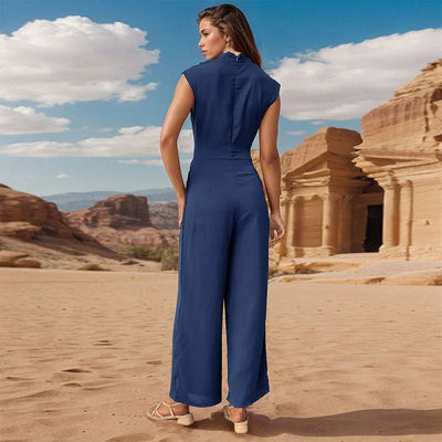 Paisley Breathable jumpsuits - wedding guest jumpsuit - petite jumpsuit