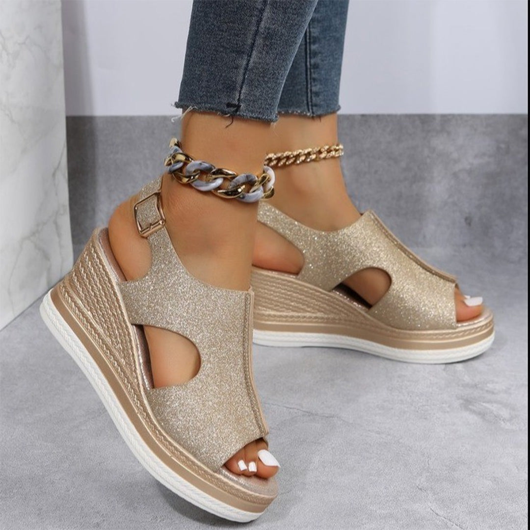 Aveline Comfortable Sandals - platform sandals - sandals for women