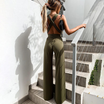 Ellie Luxurious jumpsuits - wedding guest jumpsuit - petite jumpsuit