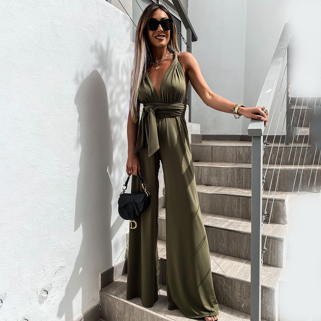 Ellie Luxurious jumpsuits - wedding guest jumpsuit - petite jumpsuit