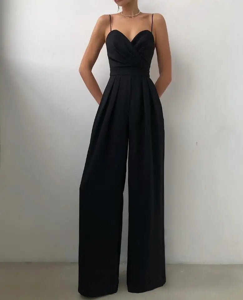 Clara Luxurious jumpsuits - wedding guest jumpsuit - petite jumpsuit