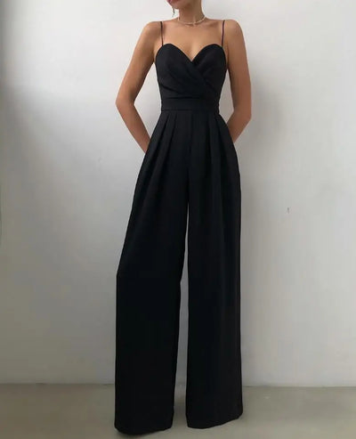 Clara Luxurious jumpsuits - wedding guest jumpsuit - petite jumpsuit