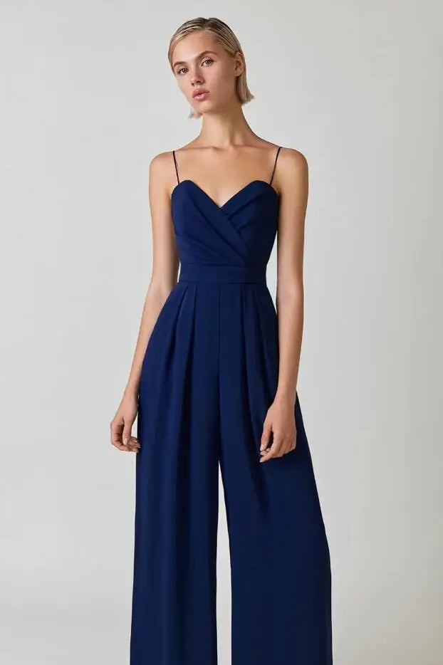 Clara Luxurious jumpsuits - wedding guest jumpsuit - petite jumpsuit