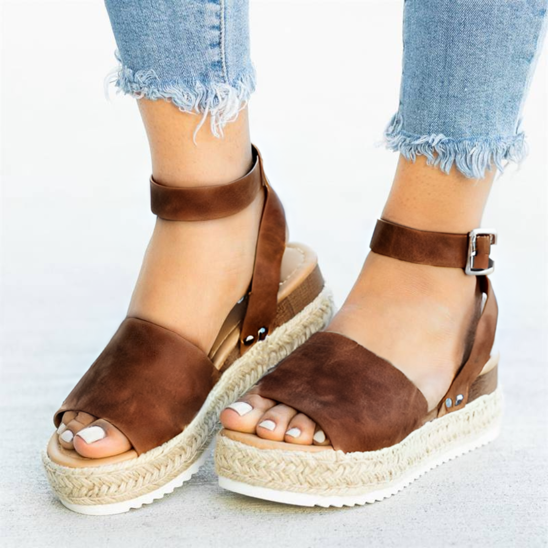 Juniver Stylized Sandals - platform sandals - sandals for women