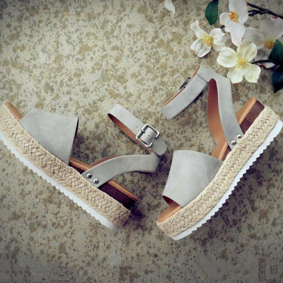 Juniver Stylized Sandals - platform sandals - sandals for women