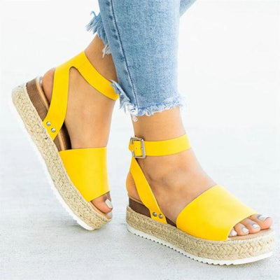 Juniver Stylized Sandals - platform sandals - sandals for women
